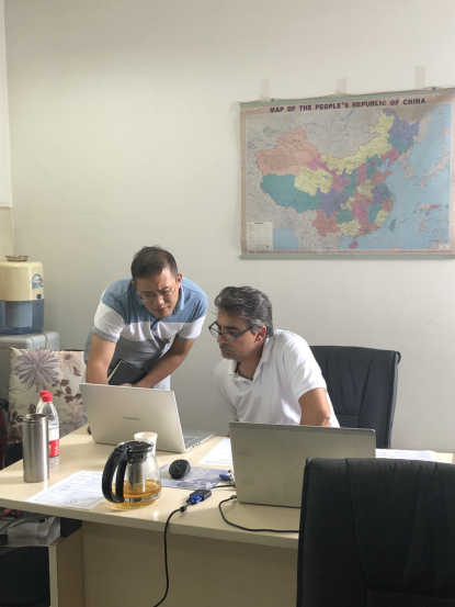 我司邀請ECO技術總監來訪并進行專項培訓